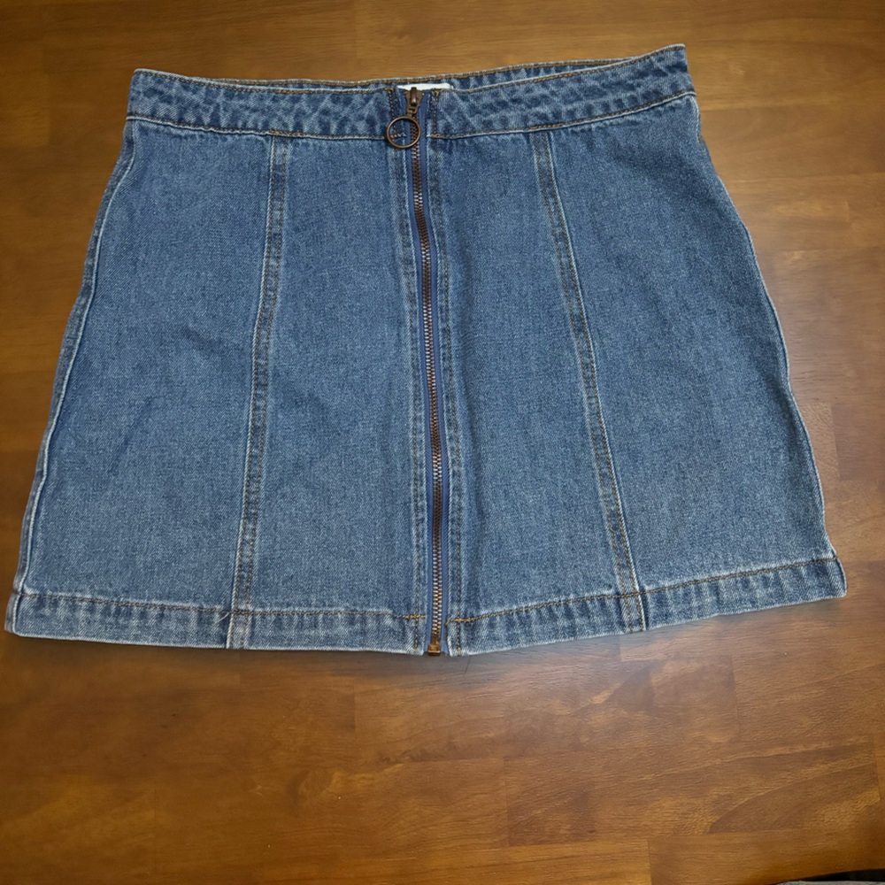 Forever 21 Blue Denim Skirt